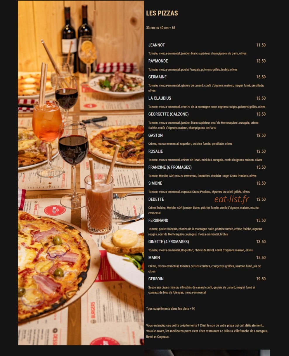 Le Billot — carte page 4