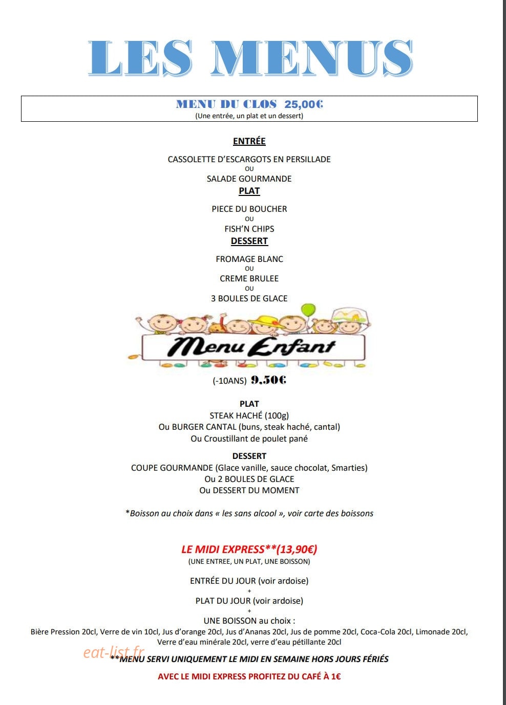 Le Clos de Nath — carte page 3