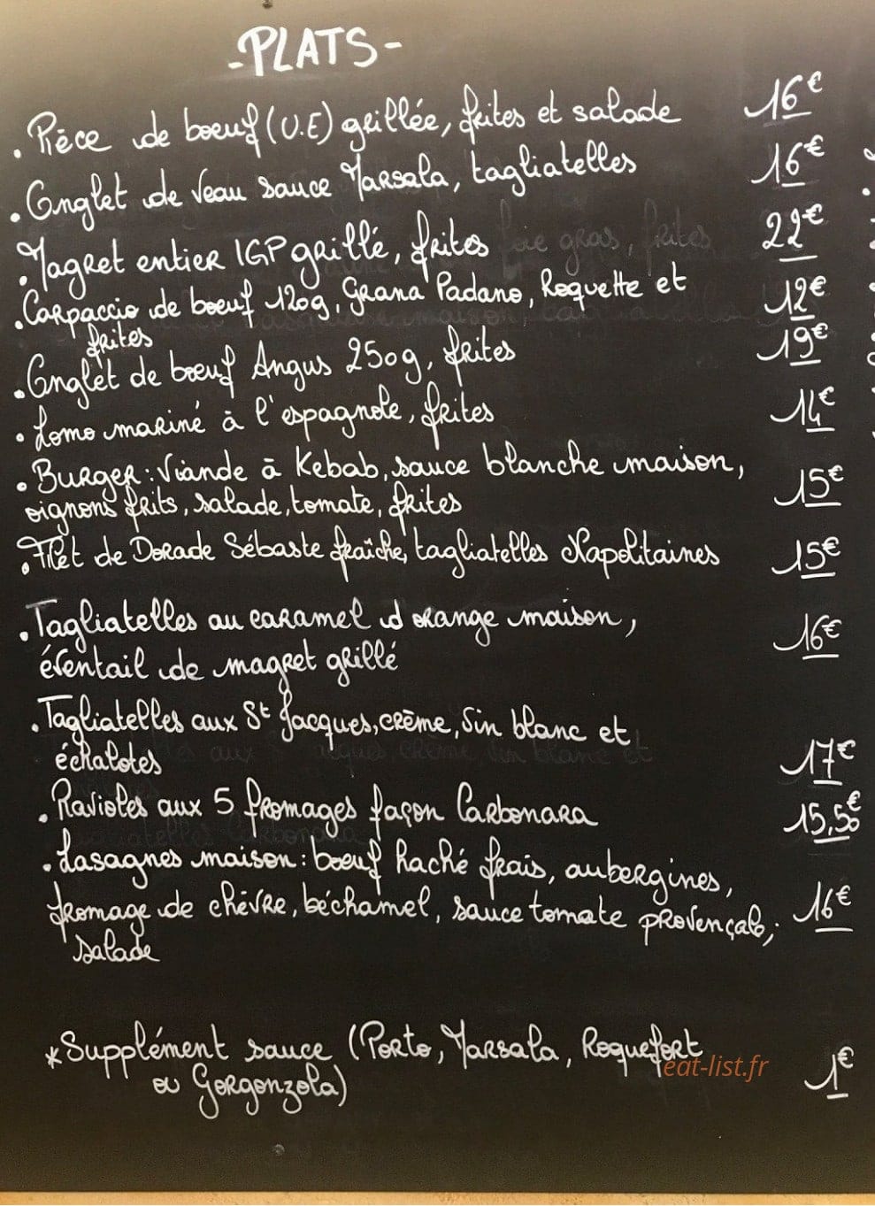 Le venitien — carte page 2