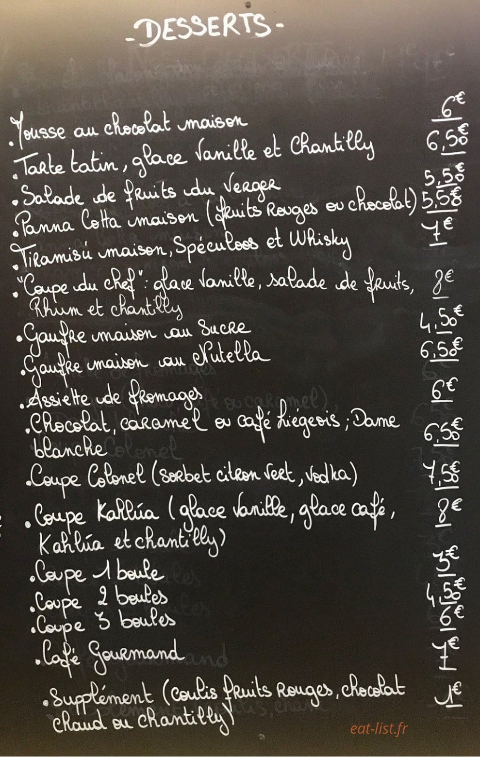 Le venitien — carte page 3