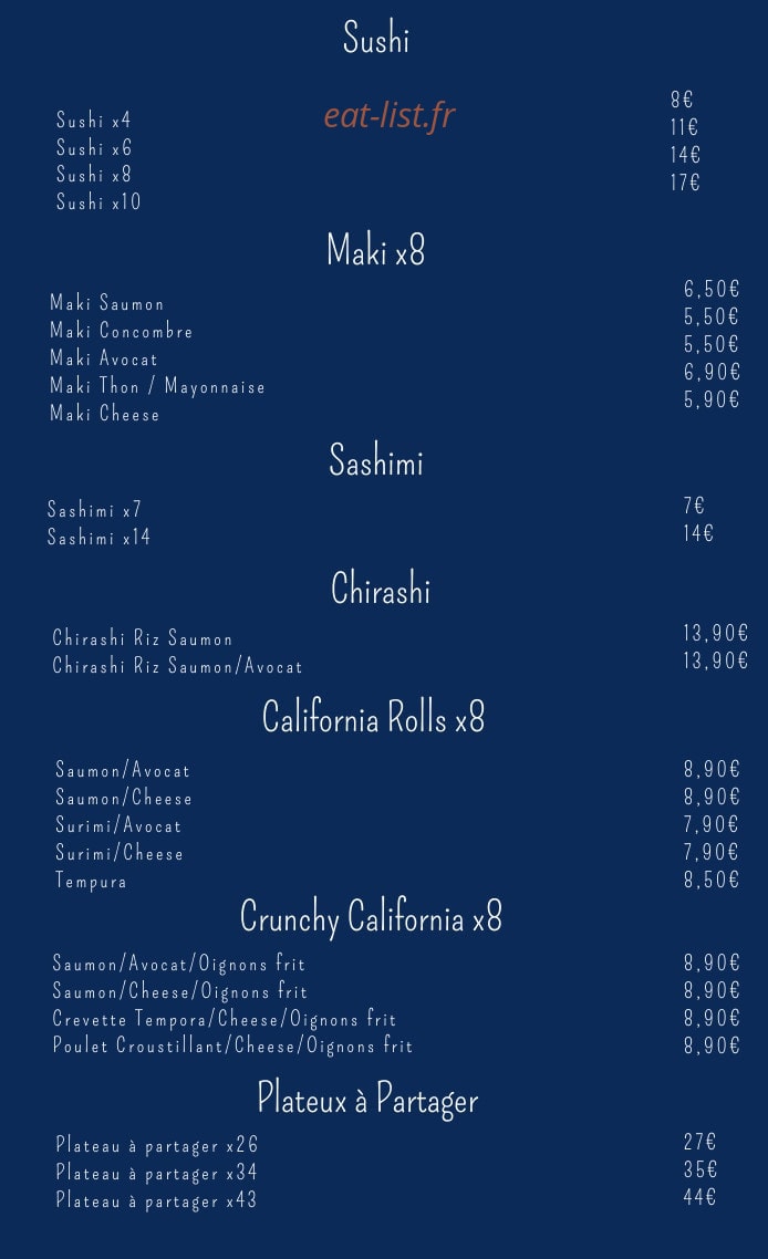 Le Zenza — carte page 3