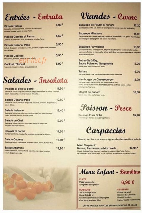 Piazzetta — carte page 2