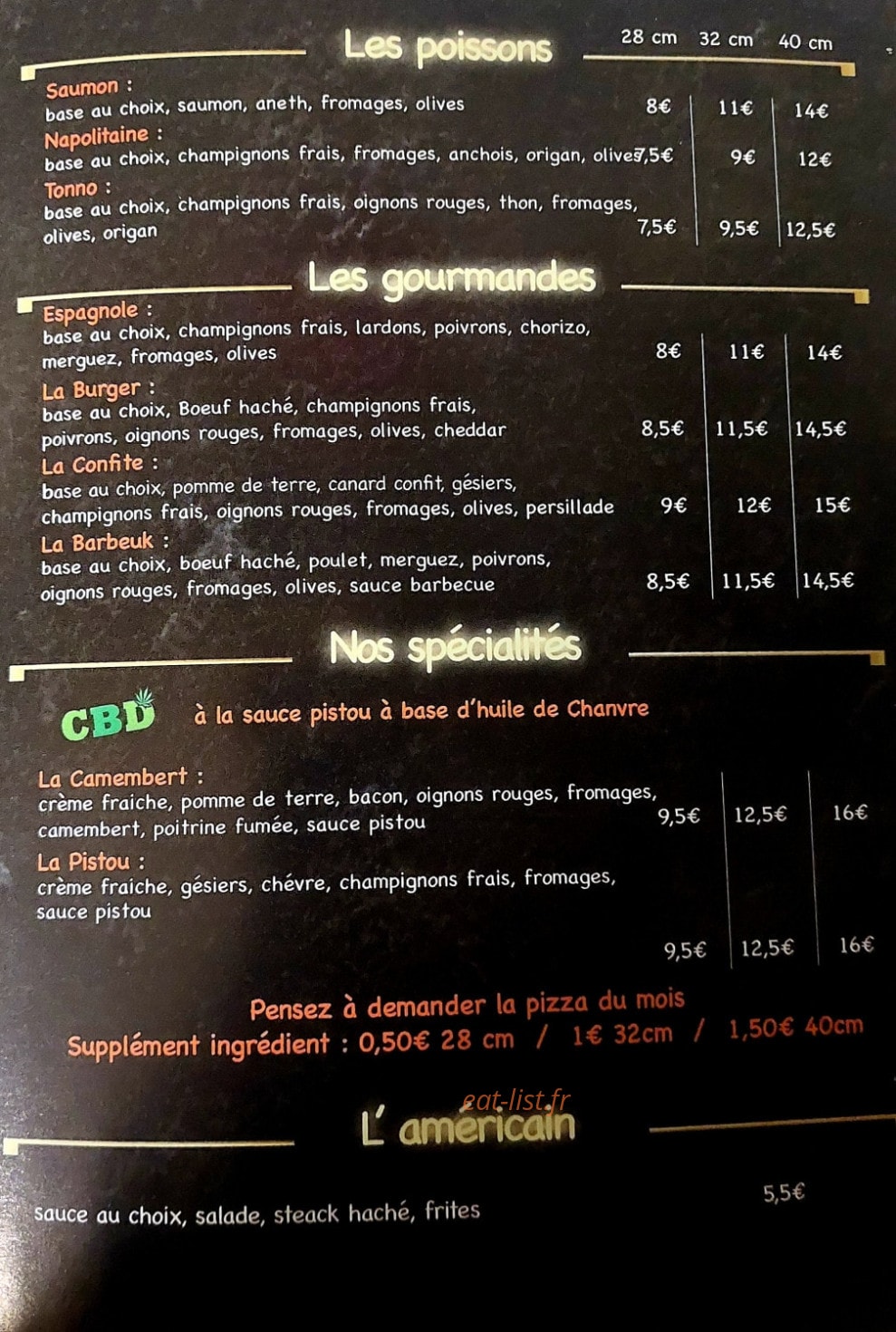 Génération pizza burger — carte page 3
