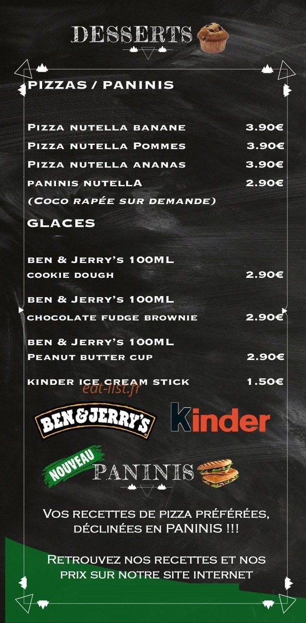 Tifosi Pizza — carte page 6