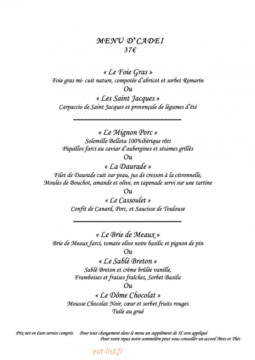 D'Cadei — carte page 2