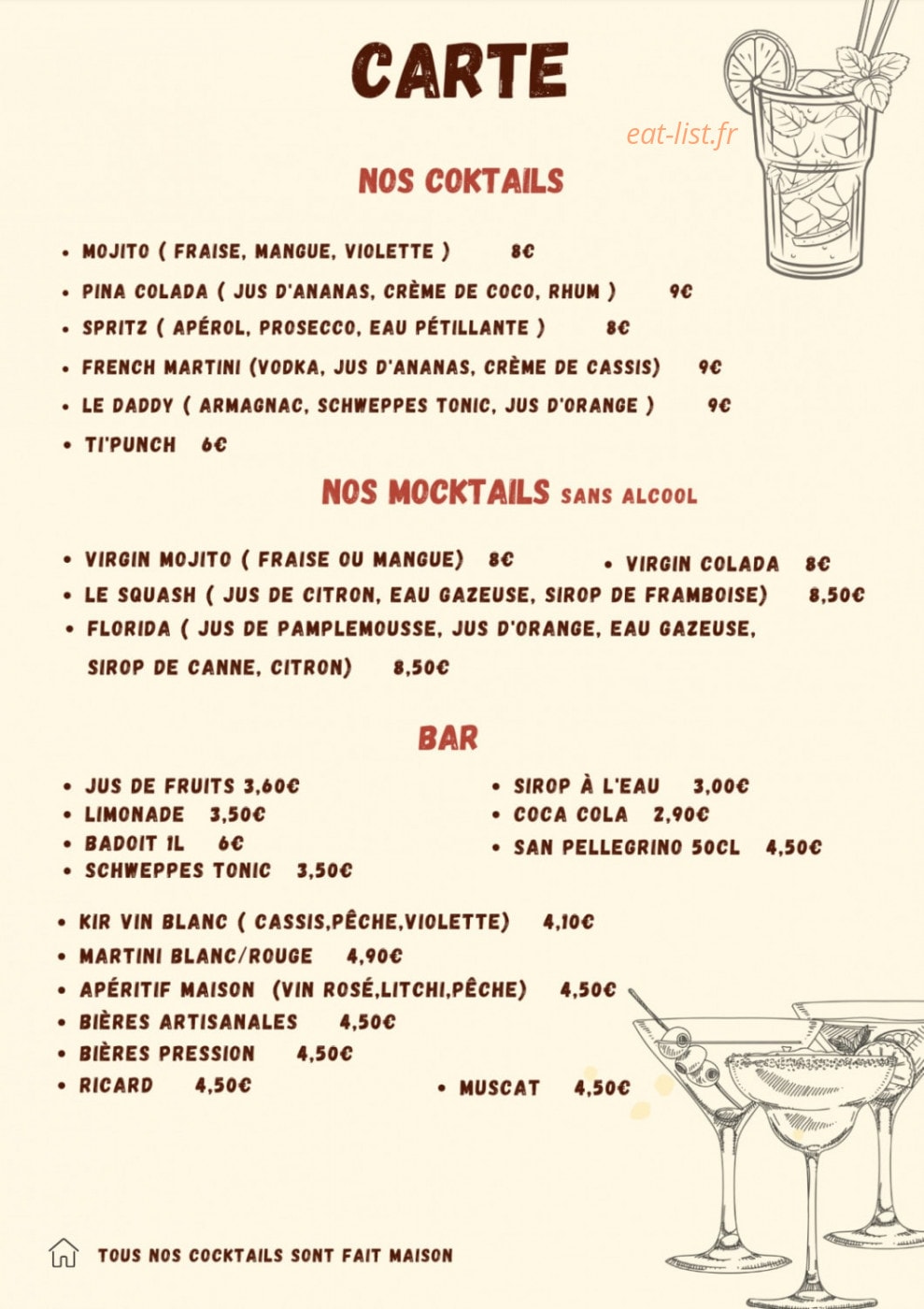 O Fil Des Saveurs — carte page 3