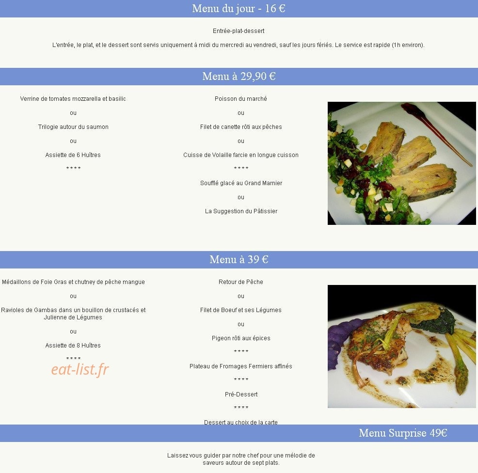 Le Chai de Fages — carte page 1
