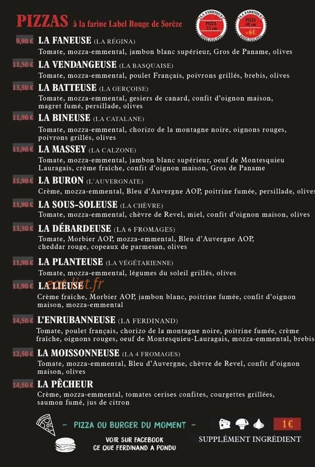 La Fabrique — carte page 2