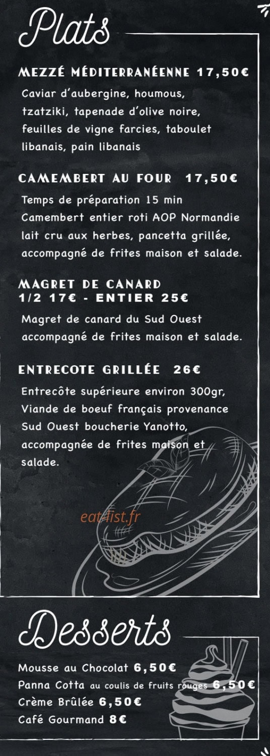 L'Atelier — carte page 4