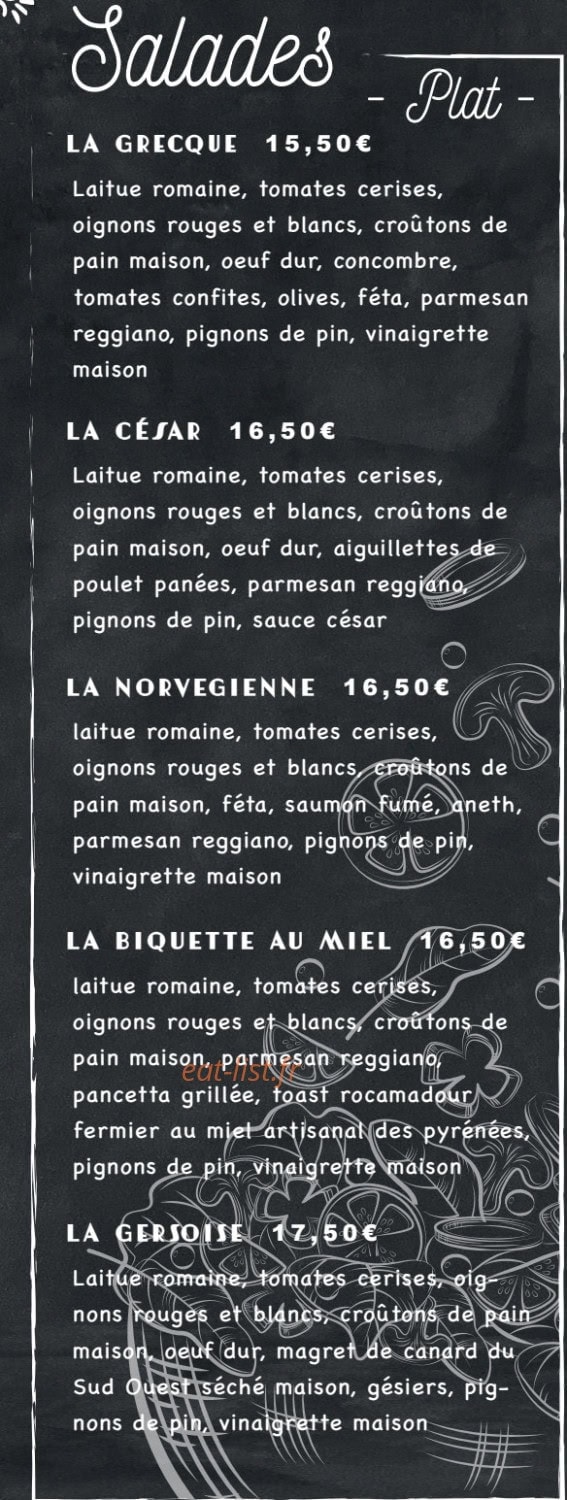 L'Atelier — carte page 1