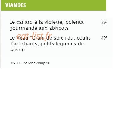 La Table des Merville — carte page 7