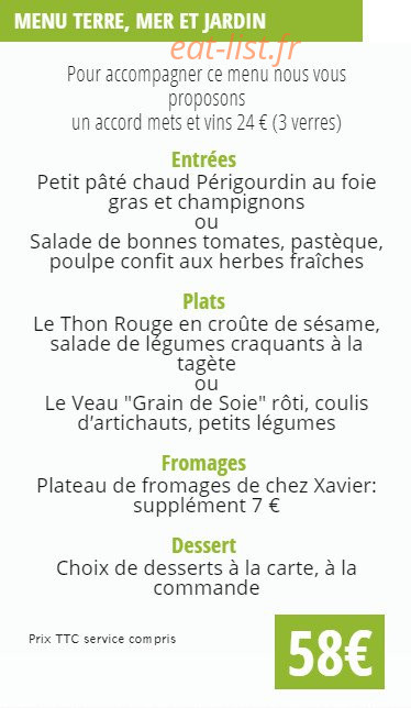 La Table des Merville — carte page 3