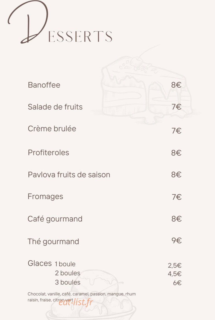 Le Jardin De Lana — carte page 3