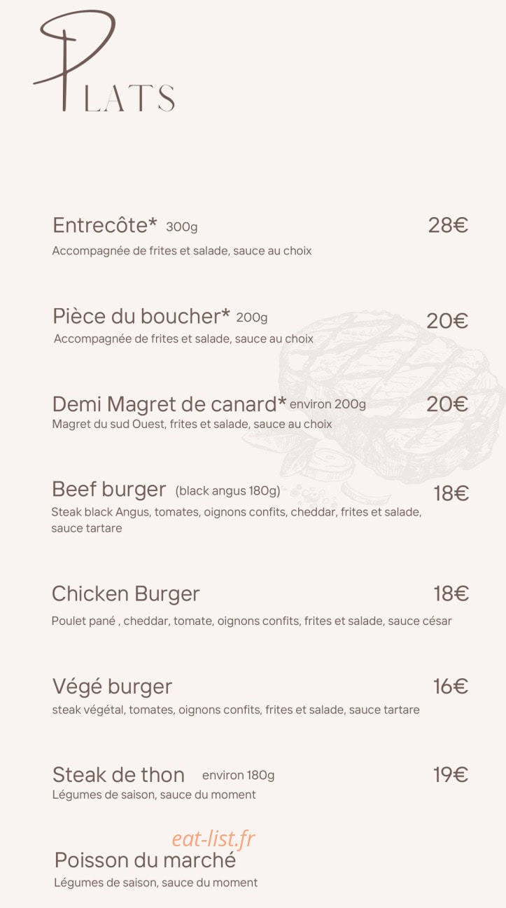 Le Jardin De Lana — carte page 2