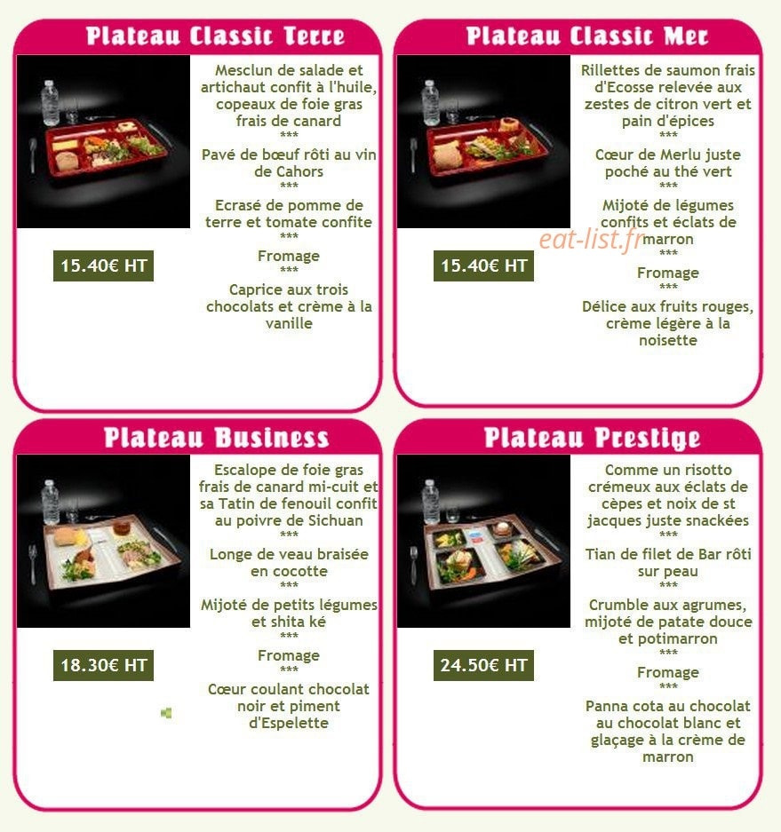 Midi délices — carte page 9