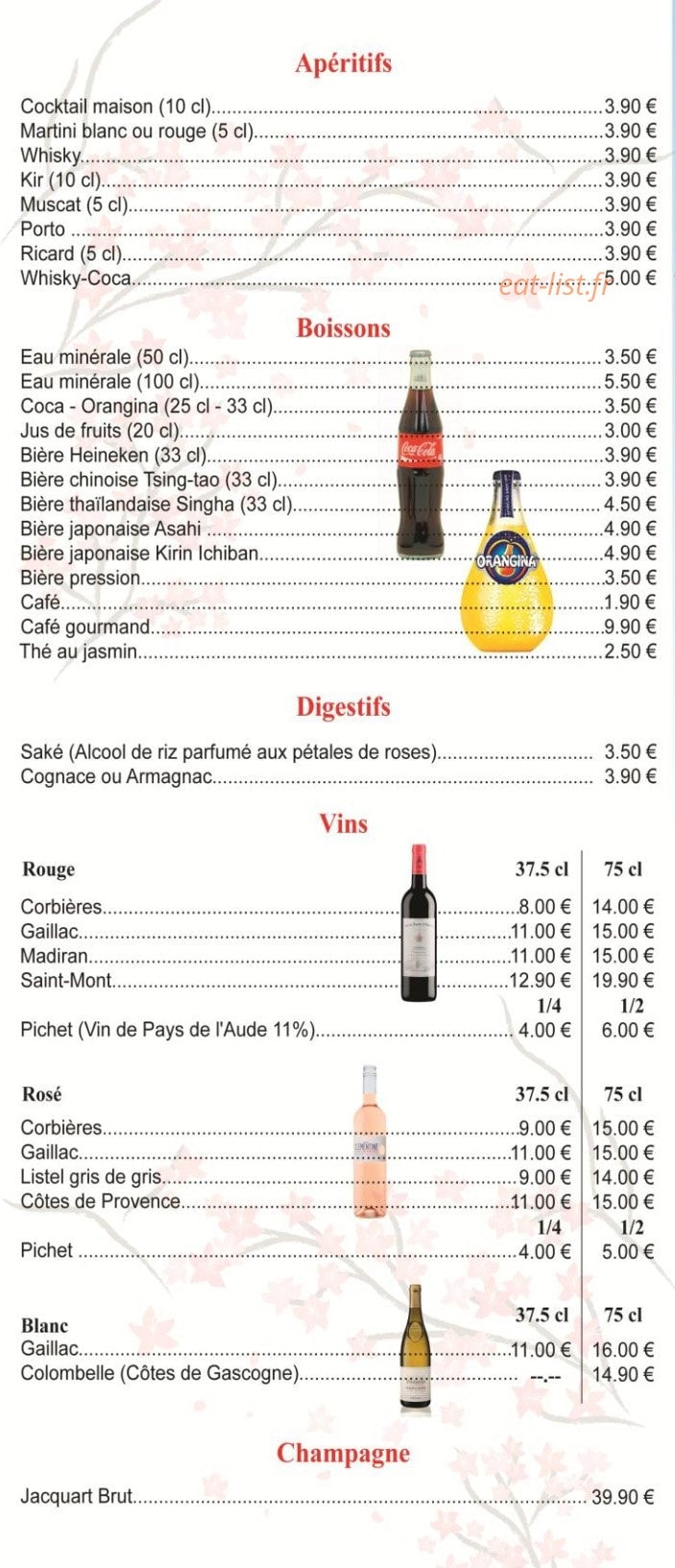 La Fleur d'Or — carte page 5