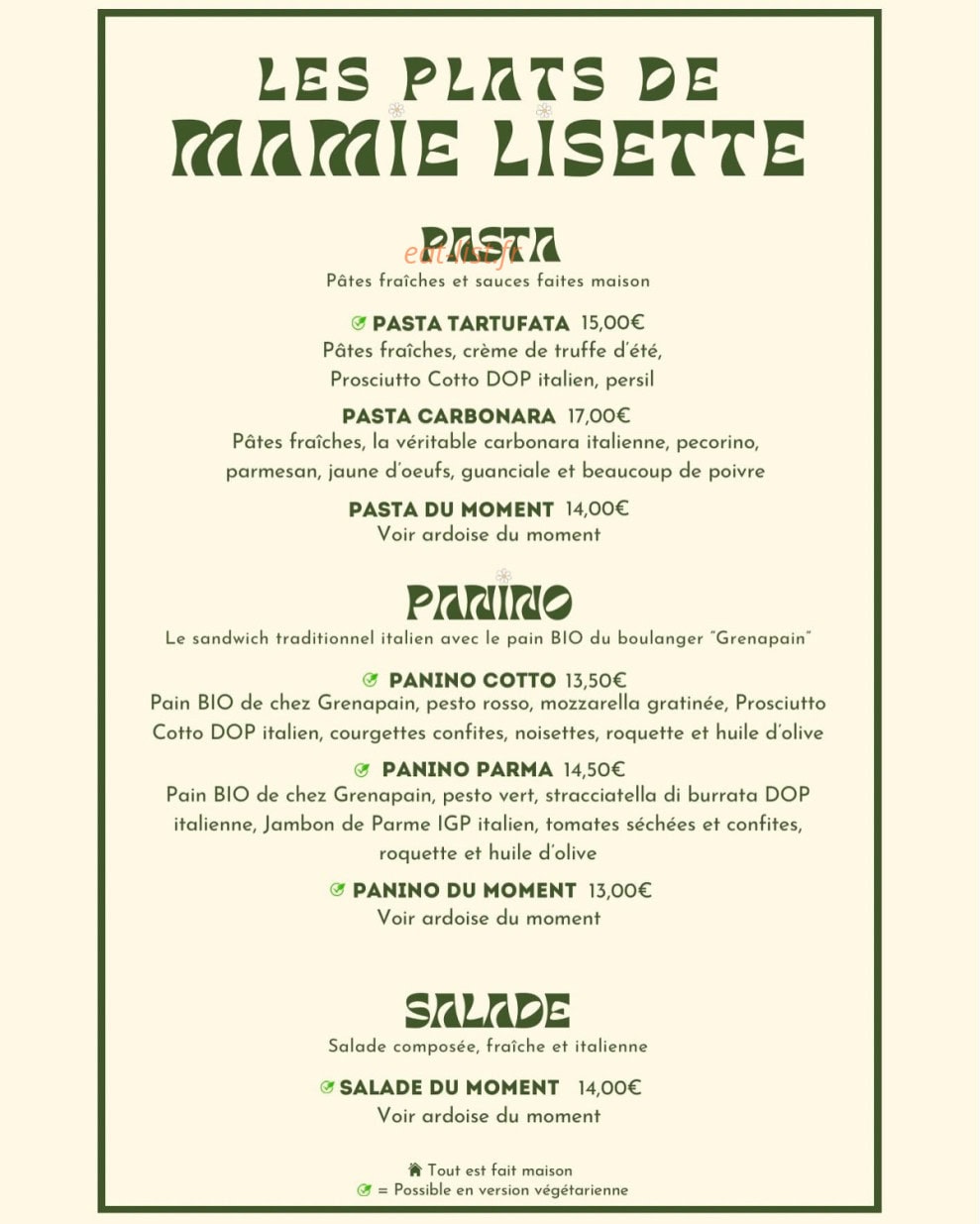 Lisetta — carte page 2