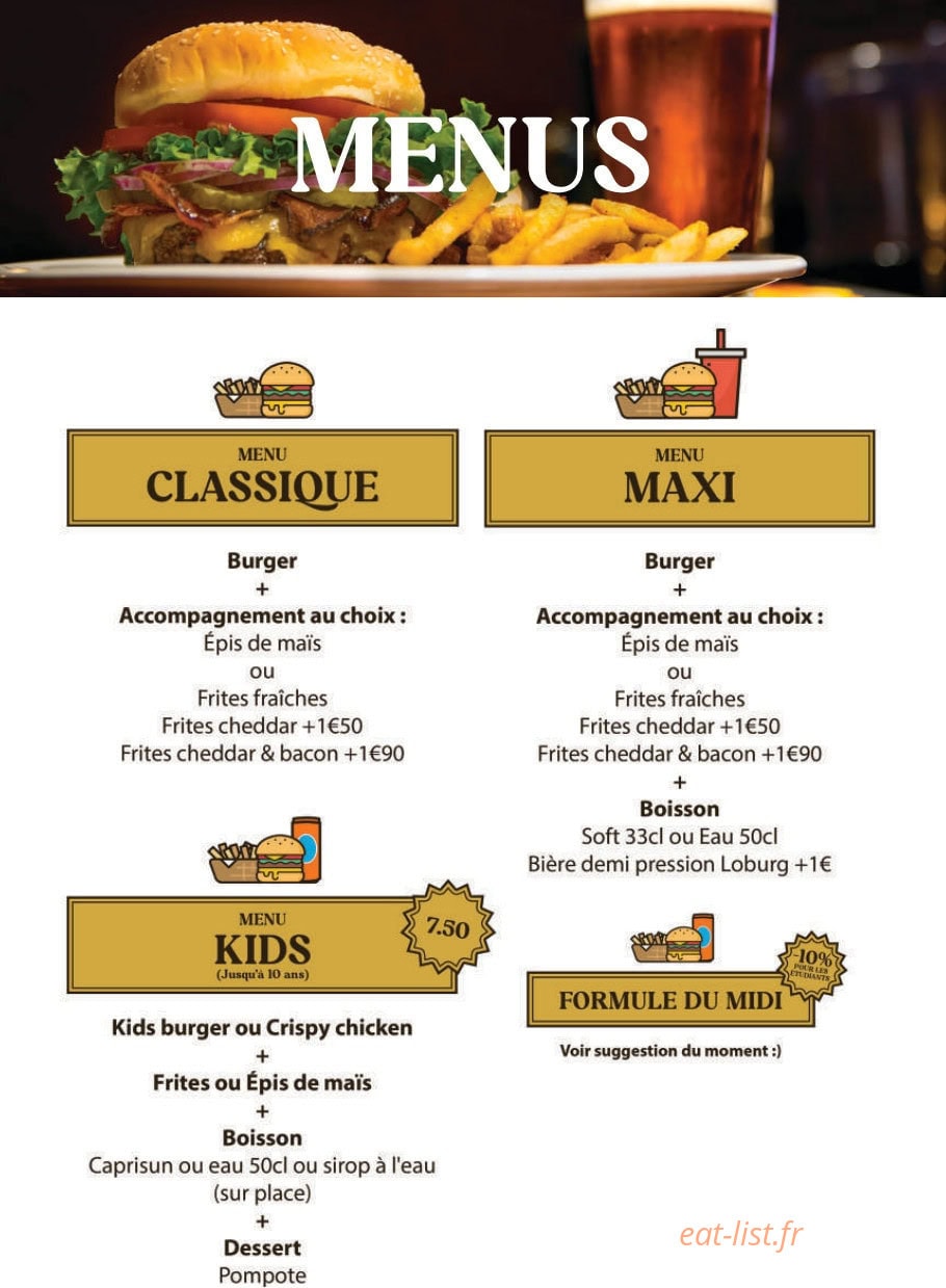 Burger Beer & Co — carte page 2