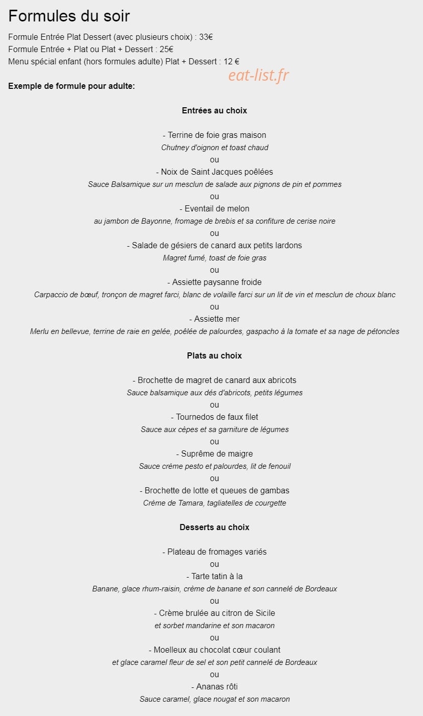 La Cour de Récrée — carte page 2