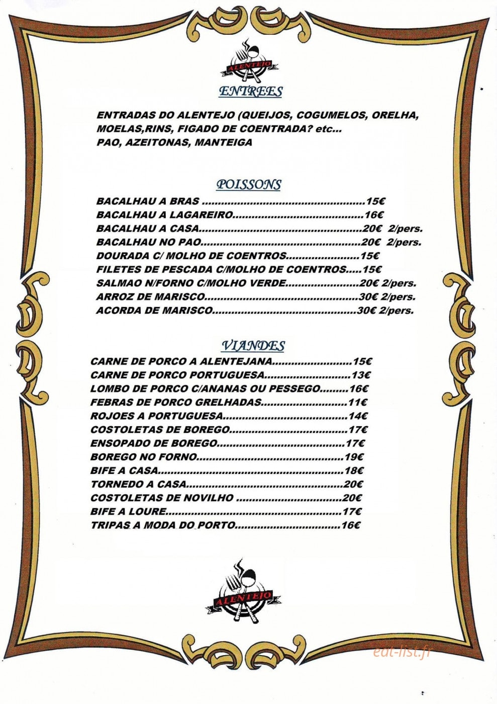Alentejo — carte page 2