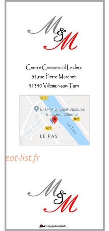 Chez Marc & Mimi — carte page 6