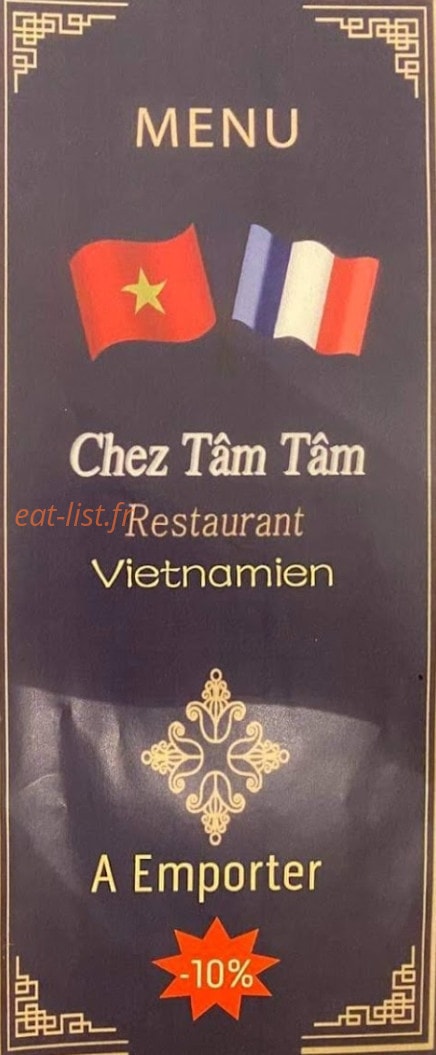 Chez tâm-tâm — carte page 1