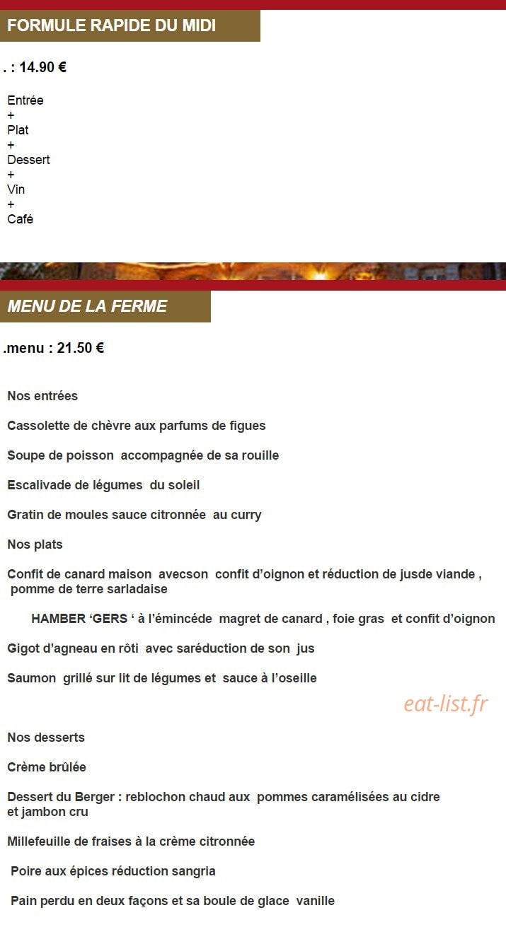 L'Alcôve — carte page 1