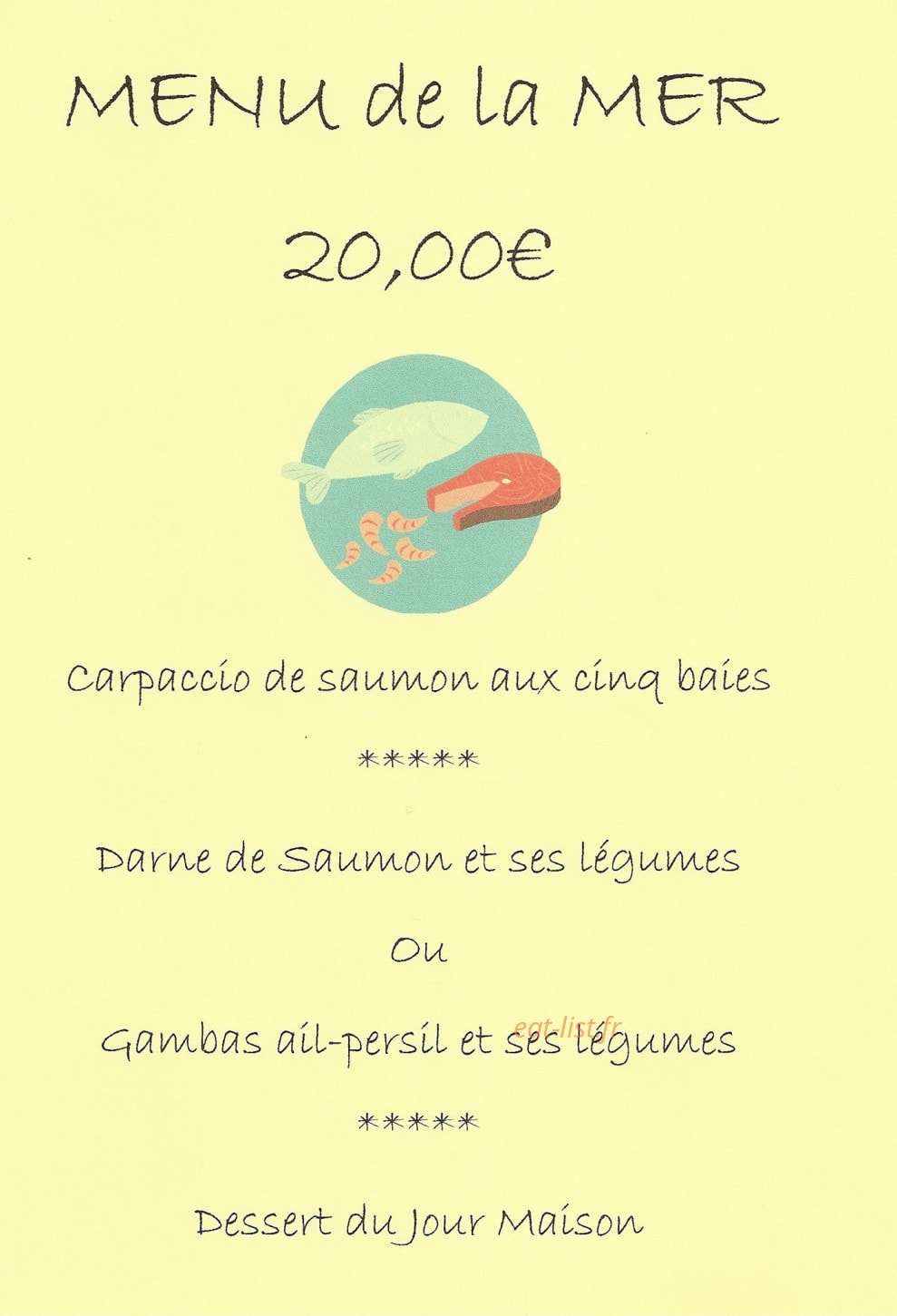 Chez Bri — carte page 2