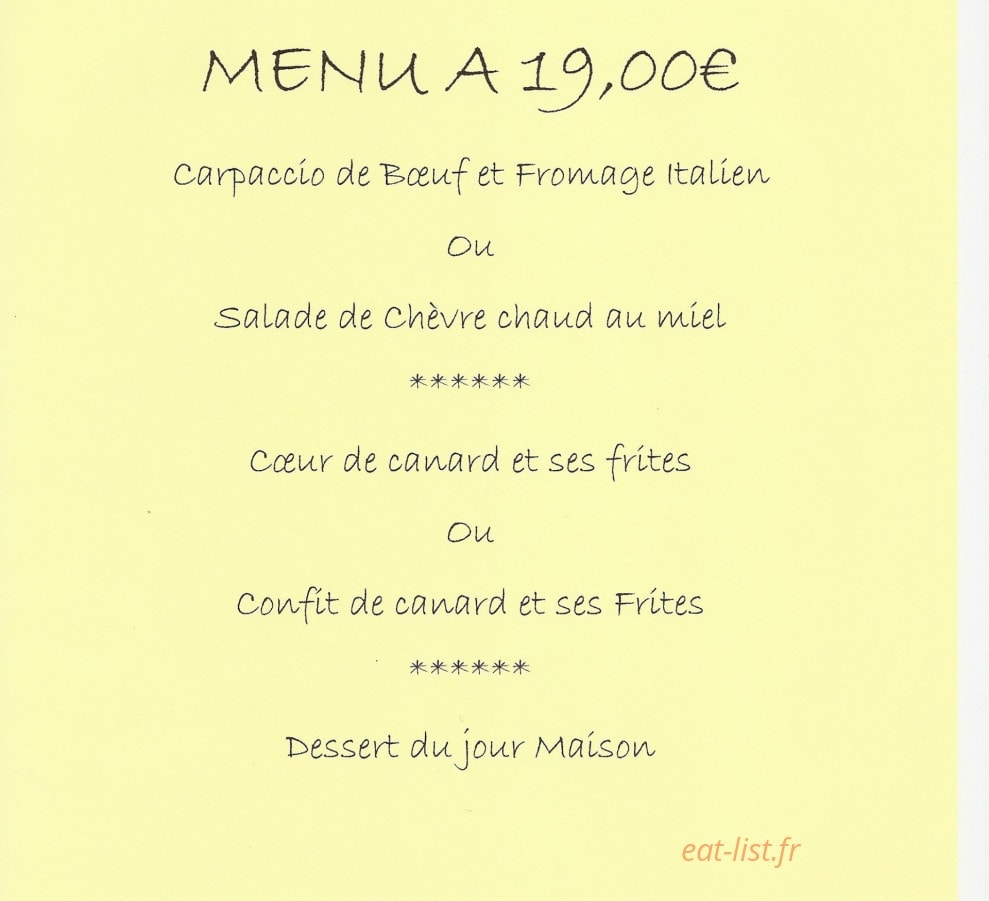Chez Bri — carte page 3