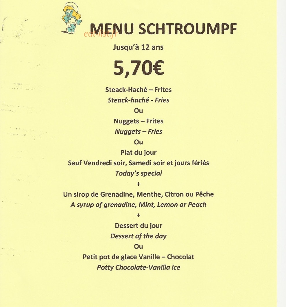 Chez Bri — carte page 6