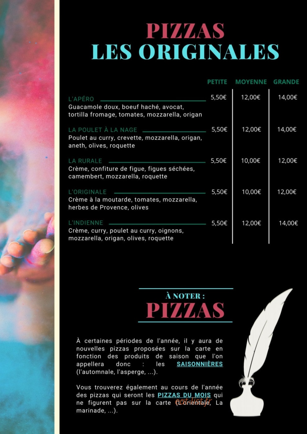La Bonne Part — carte page 6