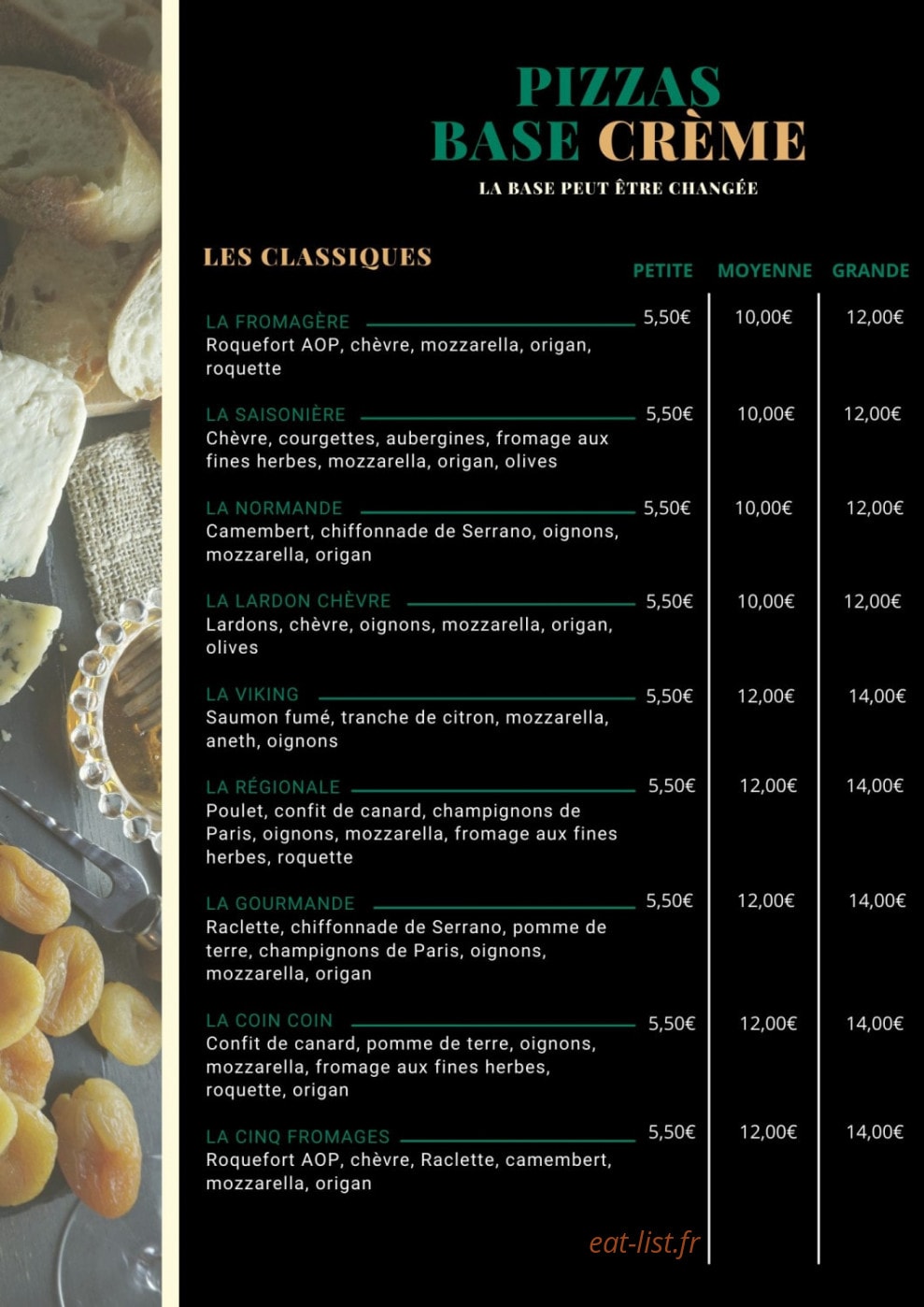 La Bonne Part — carte page 4