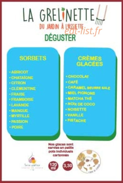 Auberge la Grelinette — carte page 2