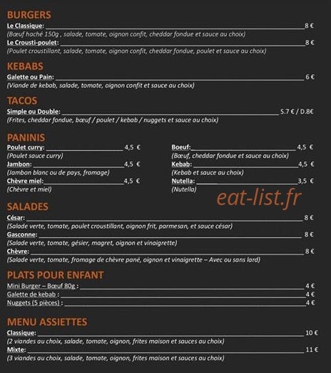 L'Encas — carte page 2