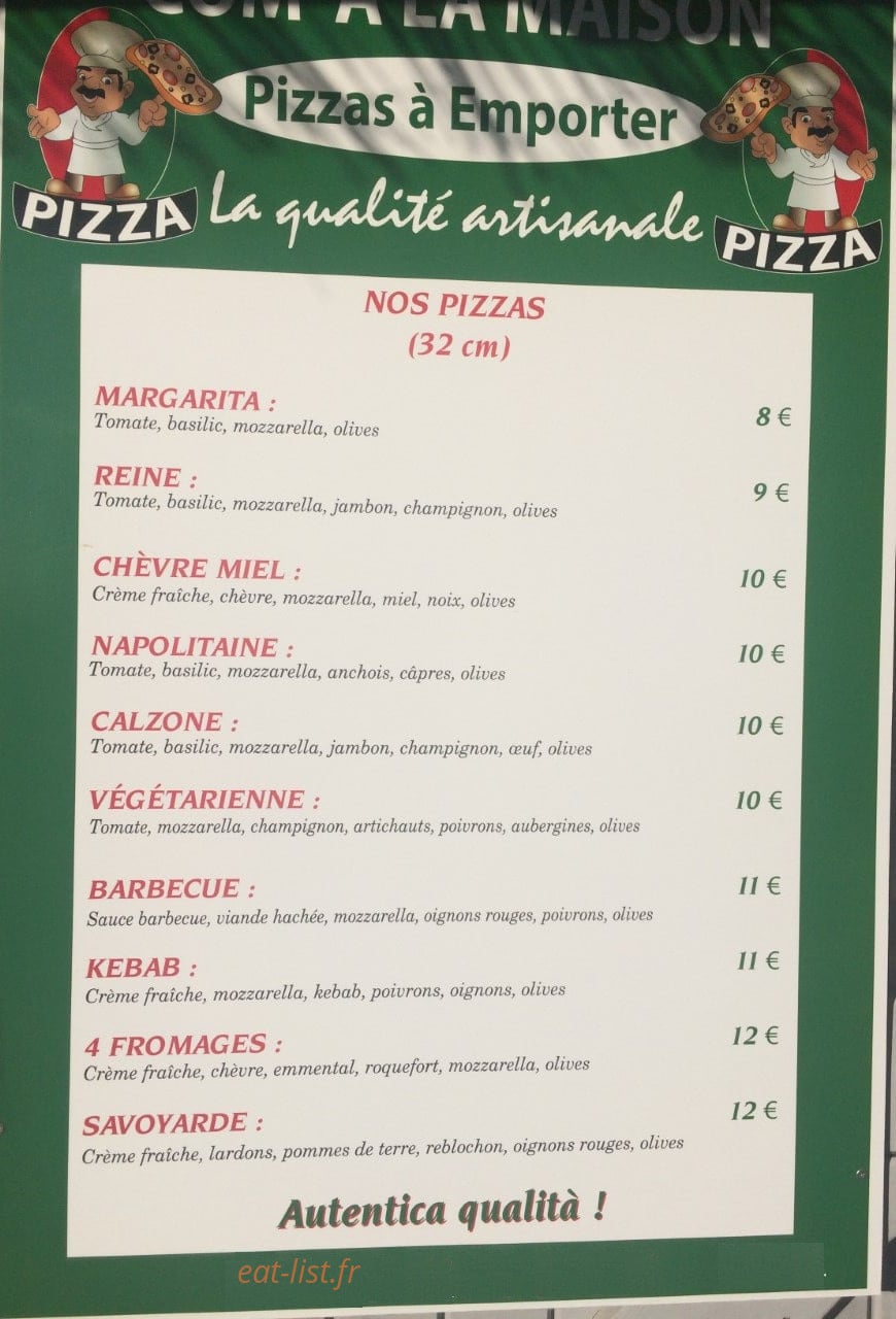 Com' à la maison — carte page 1