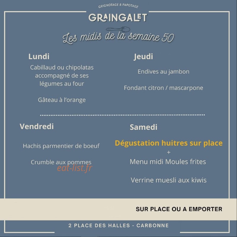 Graingalet — carte page 1