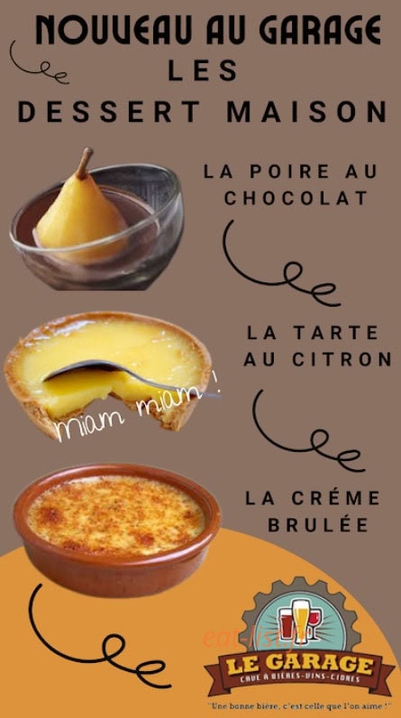 Le garage — carte page 1