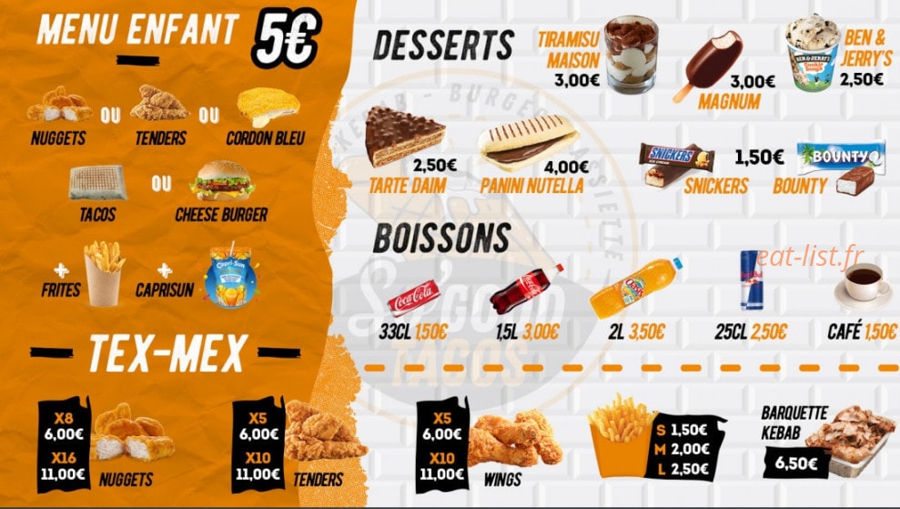 So good tacos — carte page 4
