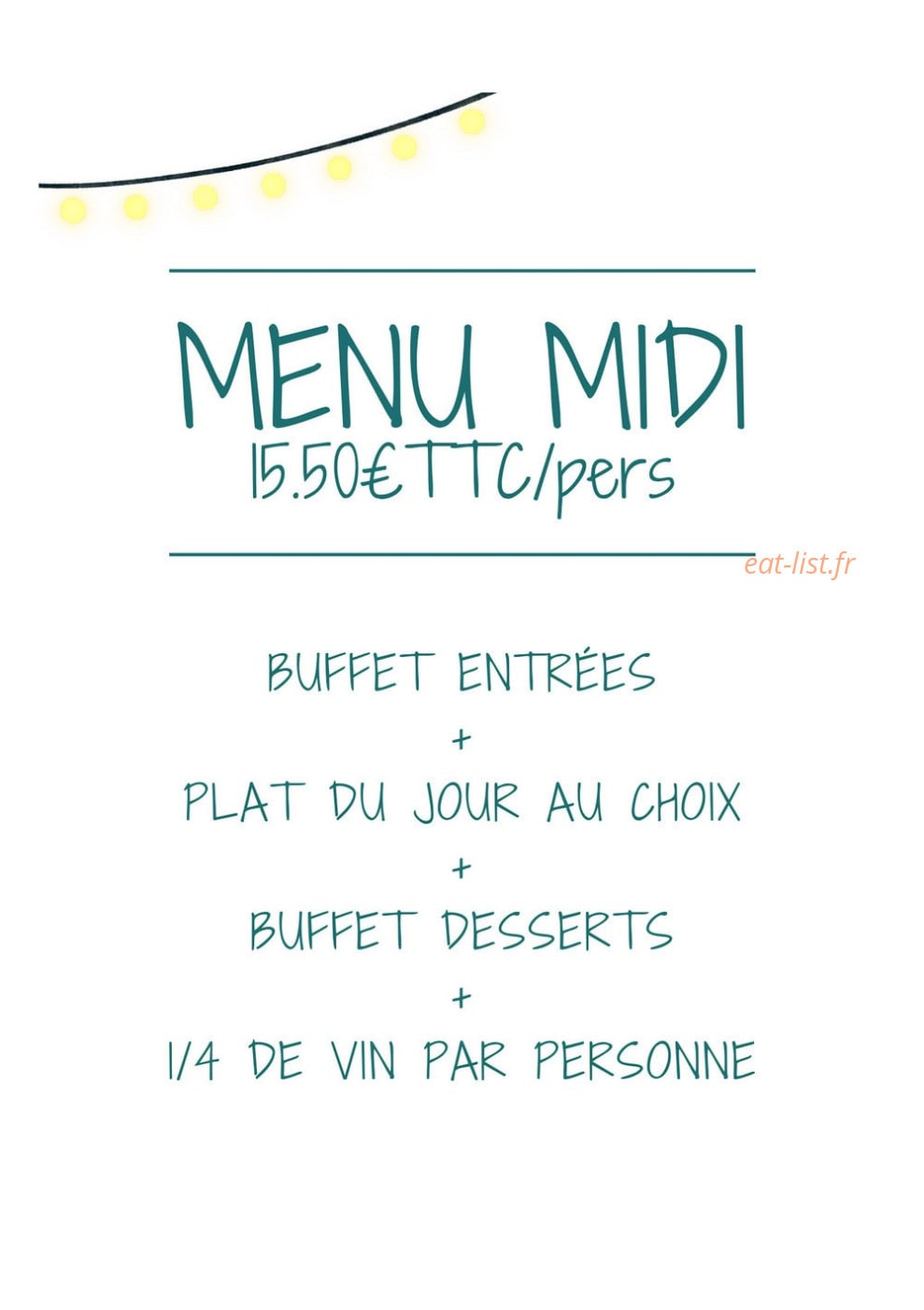 Chez louloute — carte page 1