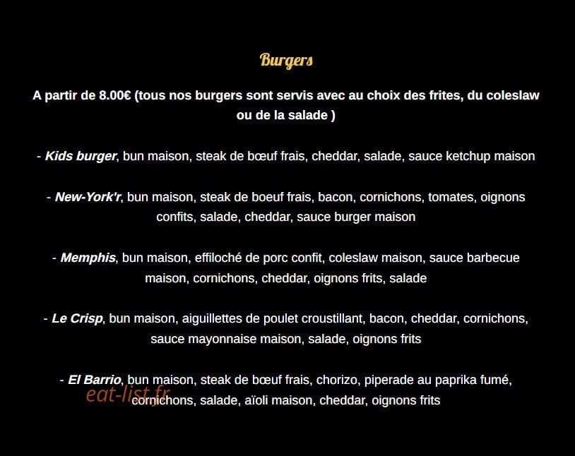 La Soute Aux Saveurs — carte page 4