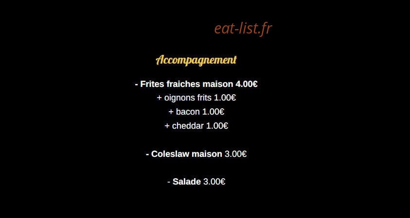 La Soute Aux Saveurs — carte page 2
