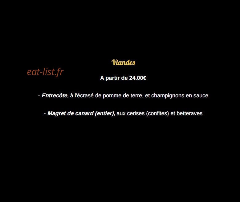 La Soute Aux Saveurs — carte page 5
