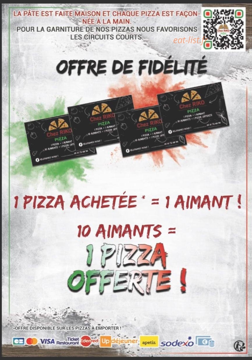Chez Riko — carte page 2