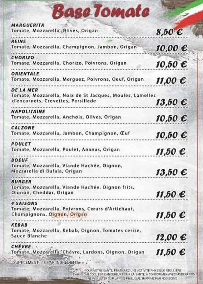Chez Riko — carte page 3
