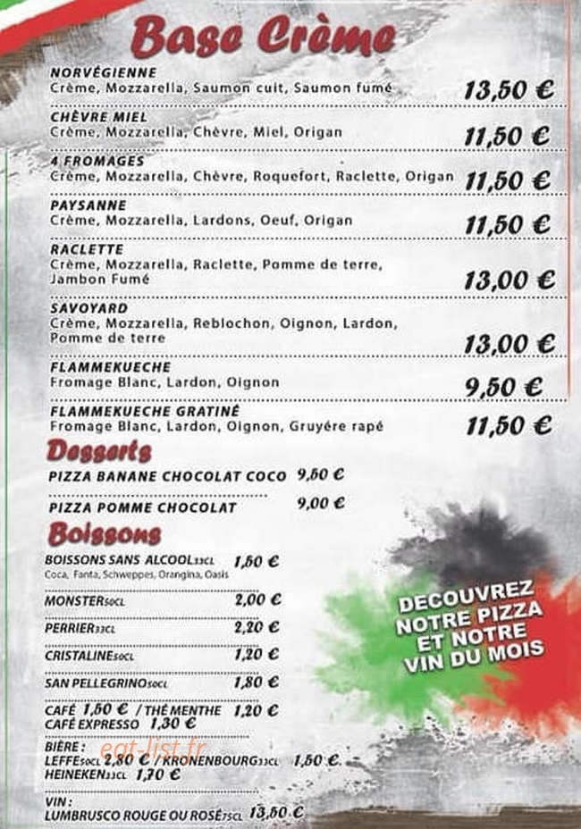 Chez Riko — carte page 4