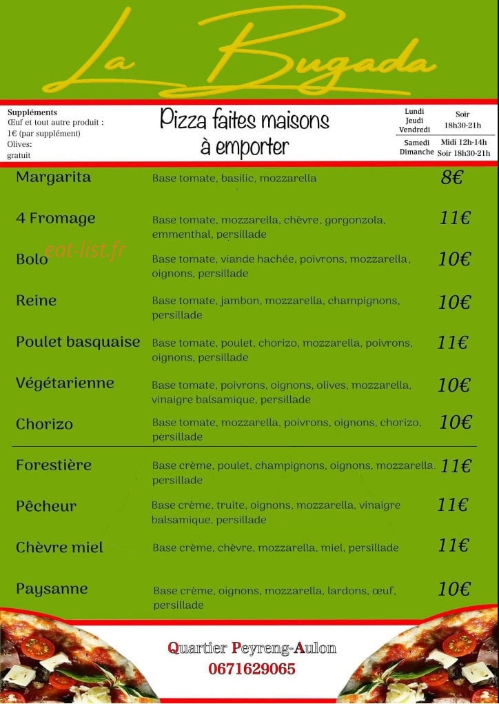 La bugada — carte page 1