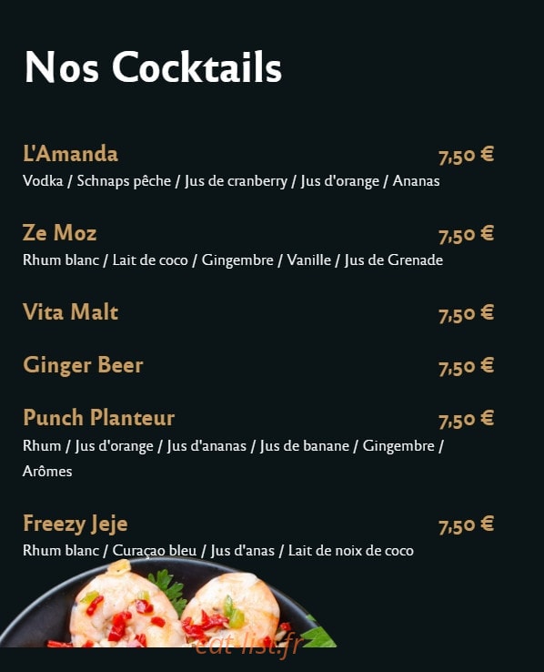 Moz House — carte page 8
