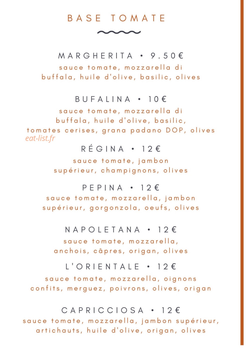 Pizza Di Napoli — carte page 3