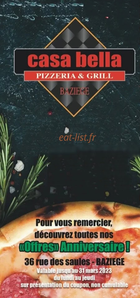 Casa bella — carte page 1