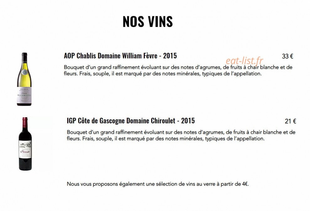 Au Goût Des Autres — carte page 2